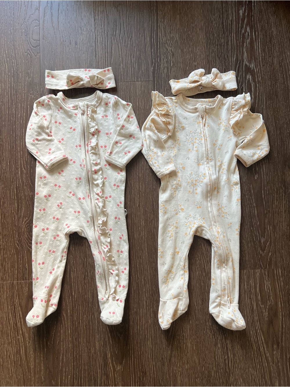 Rabbit + Bear Organic Baby Girl Bundle